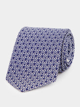 Ferragamo Contrasting Gancini Silk Tie