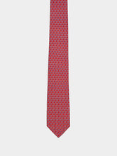 Ferragamo Red Rayon Silk Tie