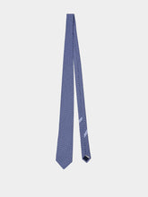 Ferragamo Blue Trofeo Silk Tie