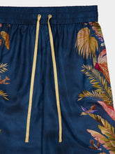 Zimmermann Dark Blue Palm Floral Ascension Pant