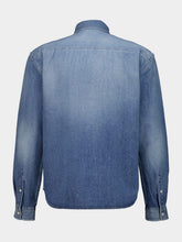 Saint Laurent Horizon Blue Denim Shirt