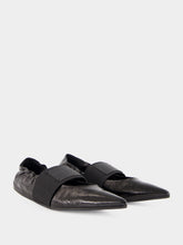 Givenchy Black Crush Naplack Leather Ballerinas
