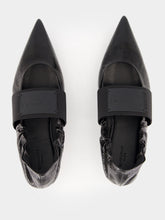 Givenchy Black Crush Naplack Leather Ballerinas