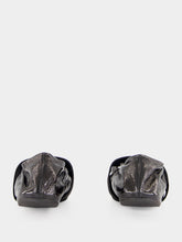Givenchy Black Crush Naplack Leather Ballerinas