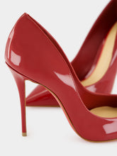 Christian Louboutin Empire Red La Pigalle 100 Patent Leather Pumps