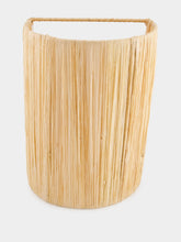 Fantasia Arte Large Beige Wall Sconce