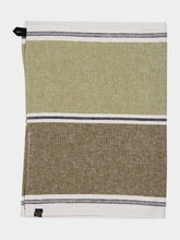 Haomy Khaki Trevise Linen Kitchen Towel