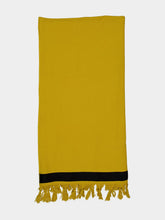 Haomy Ocre Copacabana Cotton Beach Towel