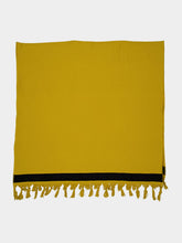 Haomy Ocre Copacabana Cotton Beach Towel