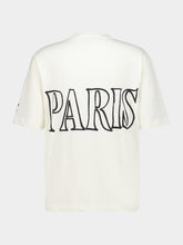 Ami Paris White Cotton AMI Paris Print T-Shirt
