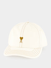 Ami Paris Cream Ami de Coeur Cotton Cap