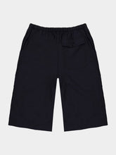Lemaire Squid Ink Washed Technical Cotton Cargo Shorts