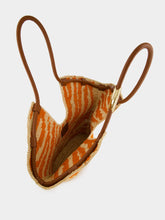 Zimmermann Goldentime Orange Zebra Medium Tote