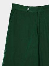 Baziszt Green Corniche Trousers