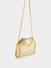 Stella McCartney Pyrite Tiny Chain-Trim Tote Bag