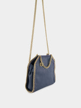 Stella McCartney Feather Blue Falabella Tiny Tote Bag