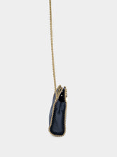 Stella McCartney Feather Blue Falabella Tiny Tote Bag