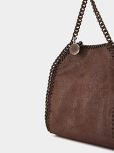 Stella McCartney Mahogany Falabella Tiny Enamel Tote Bag