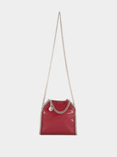 Stella McCartney Burgundy Crinkled Patent Alter Mat Tiny Tote
