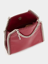 Stella McCartney Burgundy Crinkled Patent Alter Mat Tiny Tote