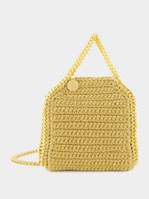 Stella McCartney Gold Crossbody Bag Falabella Lurex Crochet Tiny