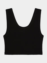 Prada Black Ribbed Tank Top