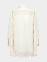 Zimmermann Cream Illuminate Trimmed Shirt