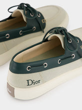 Dior BOAT CHOES CHESTER CANVAS LEATHER