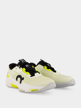 On Running White and Yellow Roger Pro Fire Sneakers
