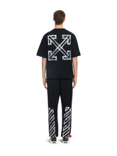 Off-White Black Motion Arrow Cotton T-Shirt