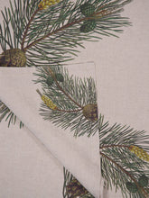 Linoroom Pine Linen Tablecloth