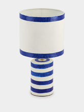 Pomax Mundaka Blue Table Lamp