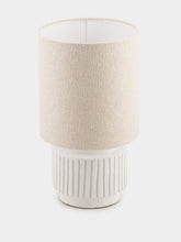 Pomax Cordoba White Medium Table Lamp