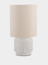 Pomax Cordoba White Large Table Lamp