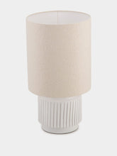 Pomax Cordoba White Large Table Lamp