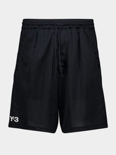 Y-3 Black Mesh Shorts