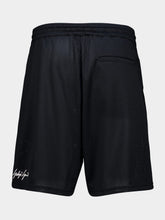 Y-3 Black Mesh Shorts