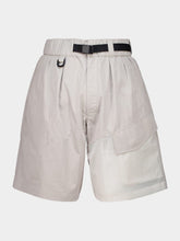 Y-3 Light Brown Belted Utility Shorts