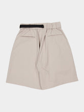 Y-3 Light Brown Belted Utility Shorts