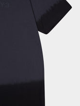 Y-3 Night Grey and Black Dipped Regular T-Shirt