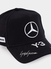 Y-3 Black Logo Embroidered Cap