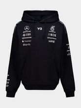 Y-3 Black Mercedes Team Cotton Sweatshirt