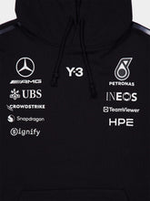 Y-3 Black Mercedes Team Cotton Sweatshirt