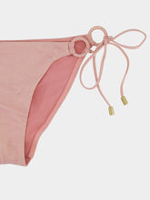 Zimmermann Dusty Pink Rhiannon Metallic Ring Bikini