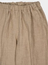 Piacenza 1733 Beige Linen Straight-Leg Trousers