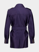 Zimmermann Ink Blue Hypnotic Utility Jacket