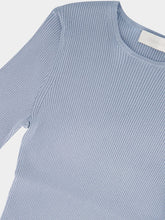 Zimmermann Blue Lurex Waverly Rib T-Shirt