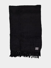 Stackelbergs Luxury Kid Mohair Throw in Black
