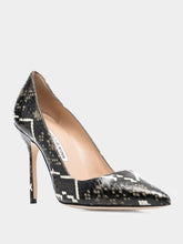 BB 105 Snakeskin Pumps