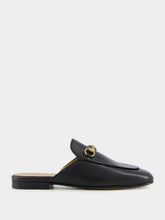 Gucci Princetown Black Leather Slipper